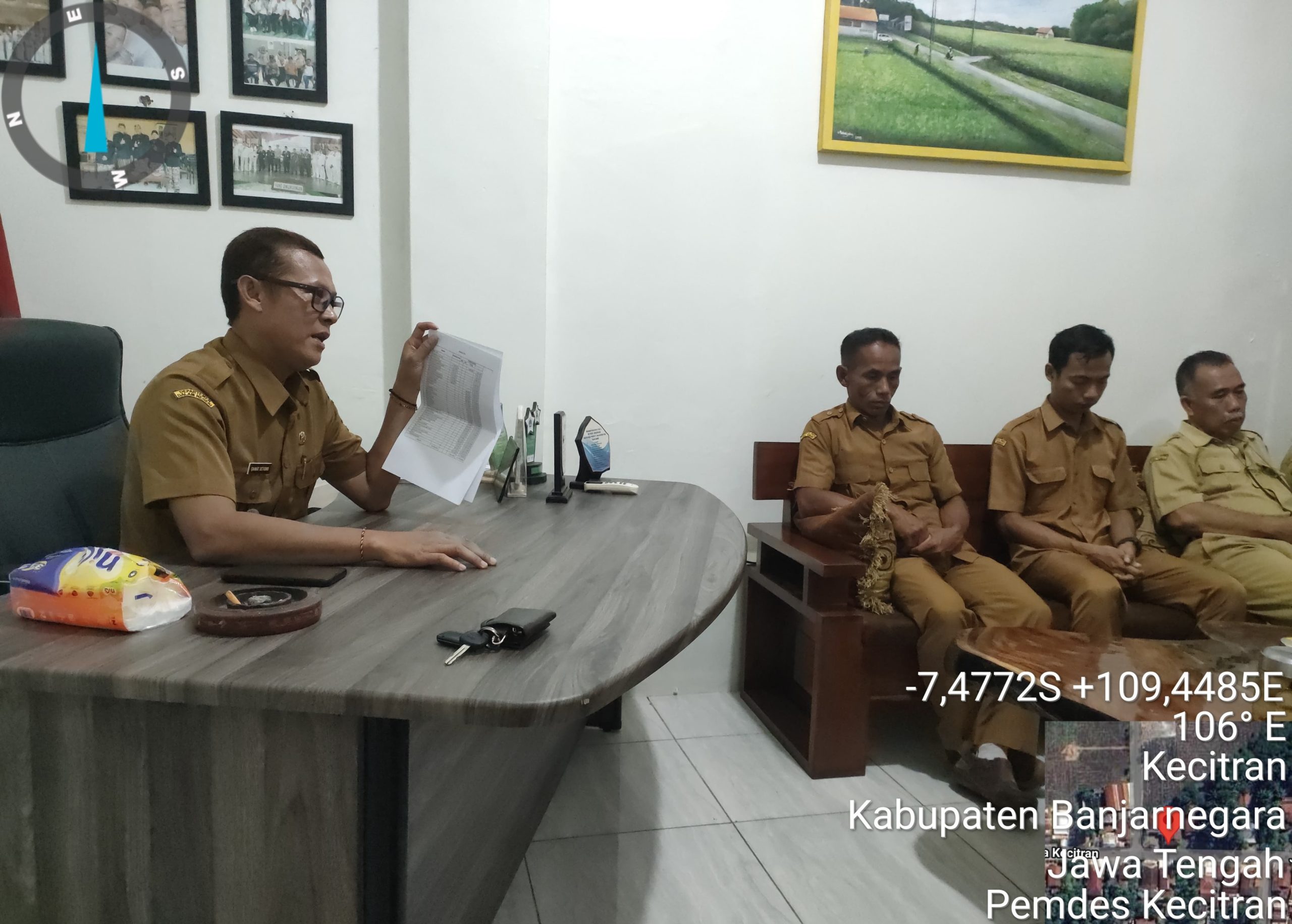 Rapat Kordinasi Pemerintah Desa